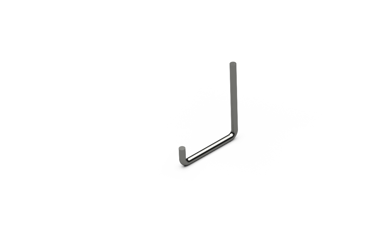 Draht gebogen